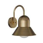 Westgate WSO 20W/30W/40W LED Seaside Outdoor Wall Lantern, 3CCT Selectable, 120-277V, Decorative Horizontal Arm - Antique Brass