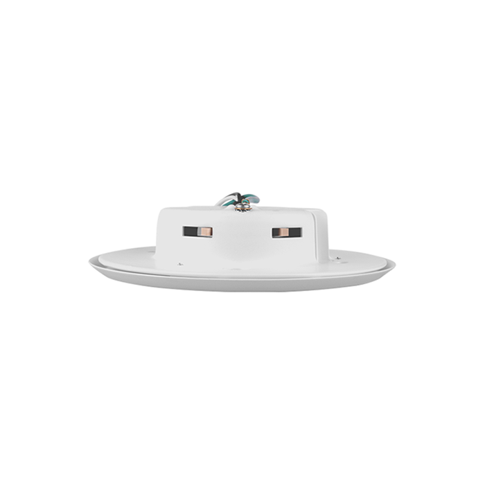NICOR SureFit DLFv5 4" Ultra Slim 8W/10W/12W Surface Mount LED Downlight, 5CCT & 3 Lumens Selectable, 120V