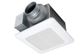 WhisperCeiling DC Fan, with Pick-A-Flow Speed Selector 50, 80 or 110 CFM and Flex-Z Fast Installation Bracket