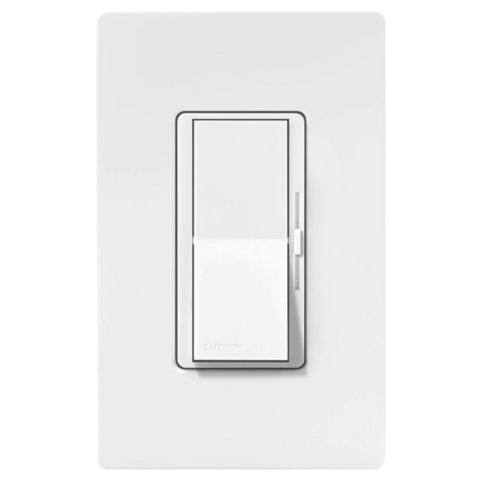 Lutron Diva 450 Watt 120 Volt 3-Way Magnetic Low Voltage Preset Dimmer with Locator Light