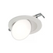 Halo HLA 6" Round Super Adjustable Recessed Canless LED Downlight, 5CCT Selectable, 120V, Matte White