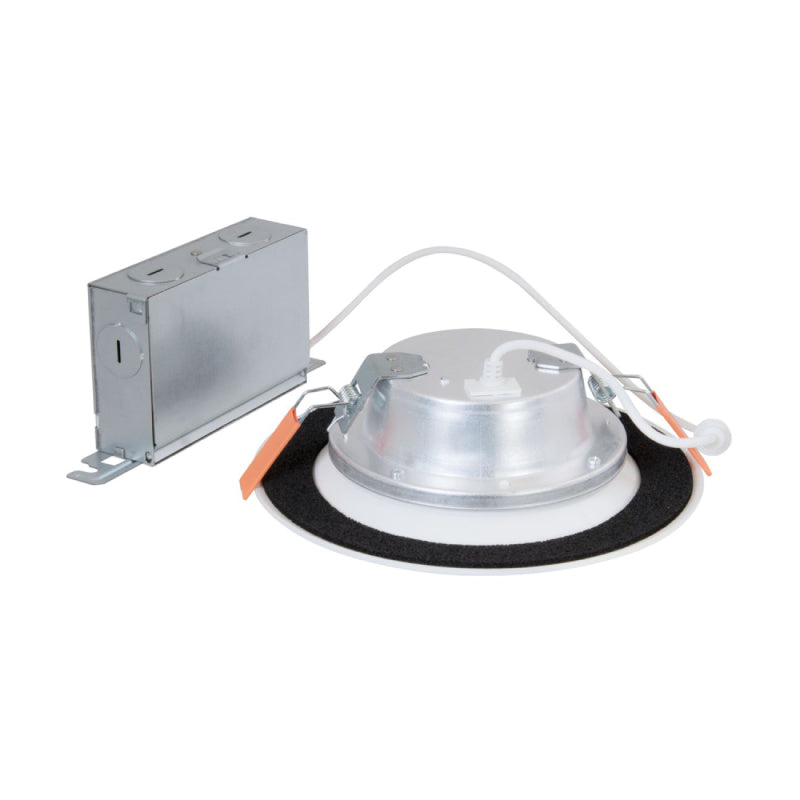 Halo  LTC608FS5B 6" Baffle LED Canless Direct Mount, 800 Lumens, 5CCT Selectable, White Baffle Trim, 120V