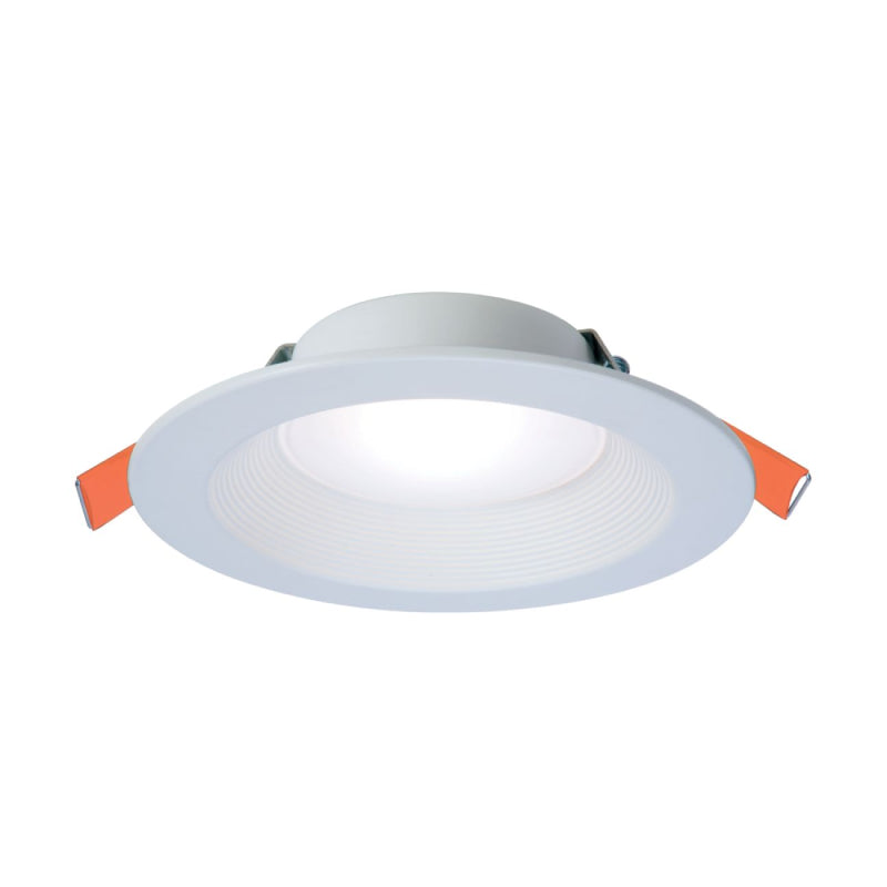 Halo RL606 6" Canless Recessed Downlight, 600 Lumens CCT Selectable, D2W, Dimmable 120V, Matt White
