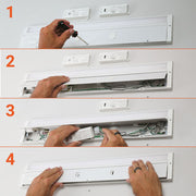 Halo HU30M 48" Modular High Performance LED Under Cabinet, 5CCT Selectable with Dim2Warm, 120-277V