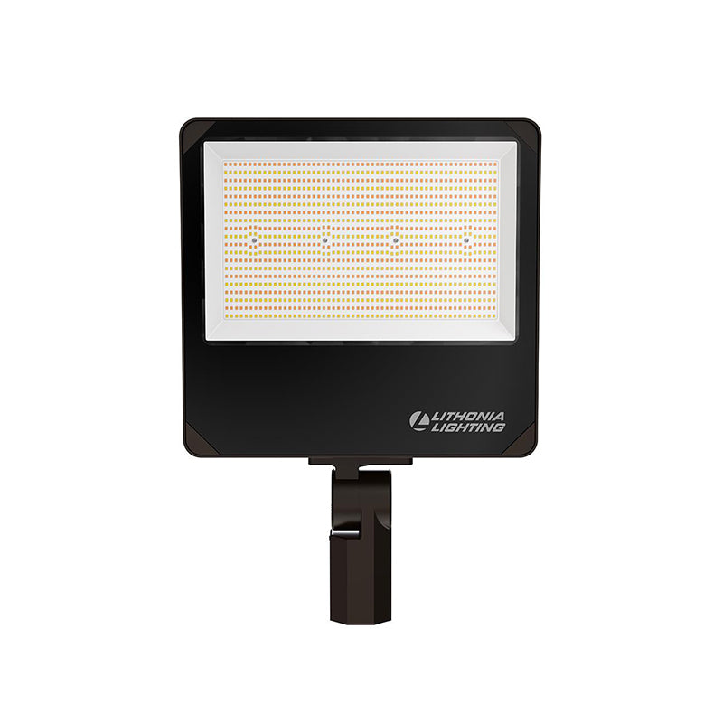 Lithonia Contractor Select ESXF5 ALO SWW2 LED Flood Light, Yoke/SlipFitter Mount, Switchable CCT & Lumen