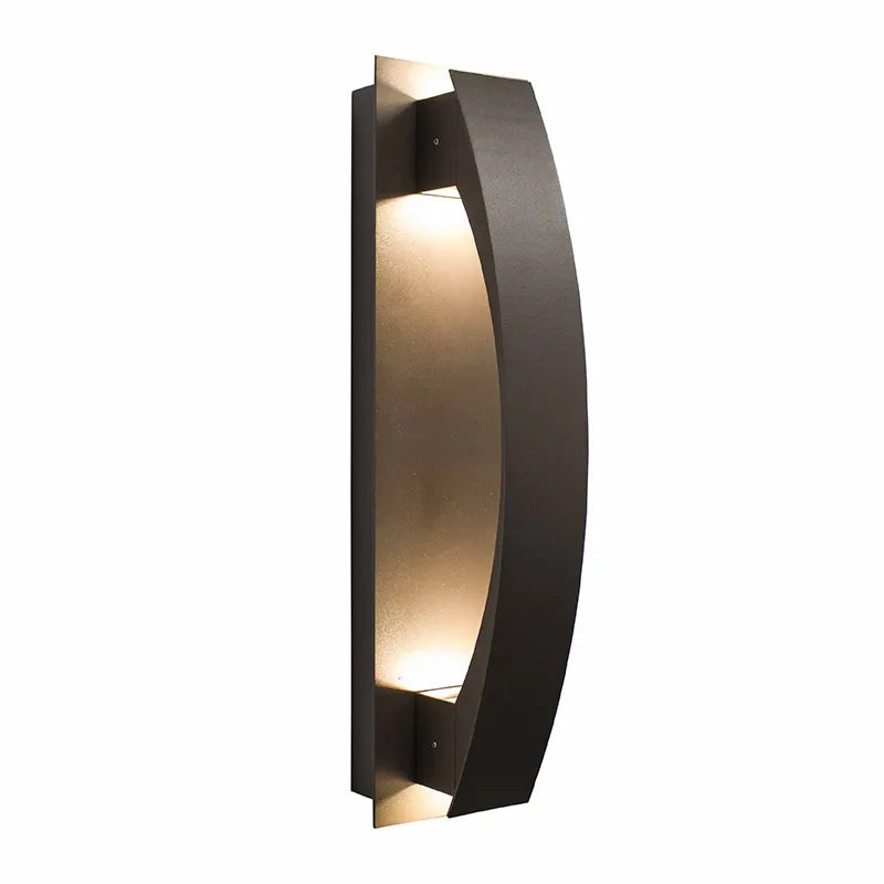 Westgate CRE-MP-01 Crest 5W/10W/15W/20W 20" Tall LED Wall Sconce, Watt/CCT Selectable 120-277V