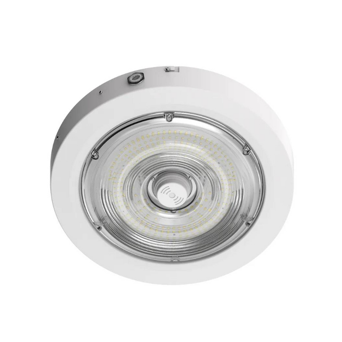 Westgate CXER-40-80W-MCTP-SR-EM Round New Concept Garage and Ceiling Light with Emergency Backup, Selectable CCT & Wattage