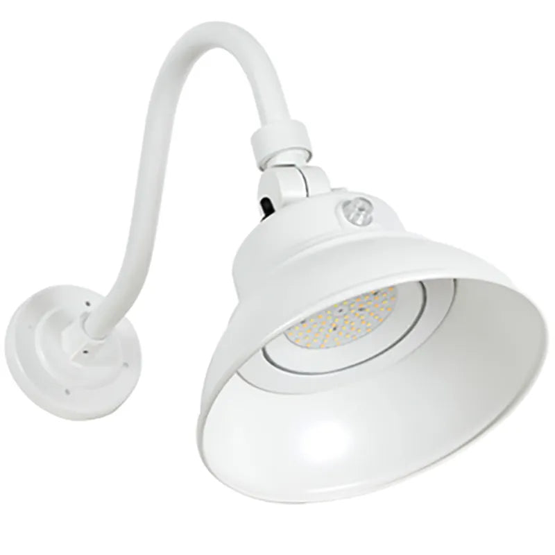 Westgate GNB 25W LED Gooseneck Barn Light, CCT Selectable, 3000lm, 120-277V