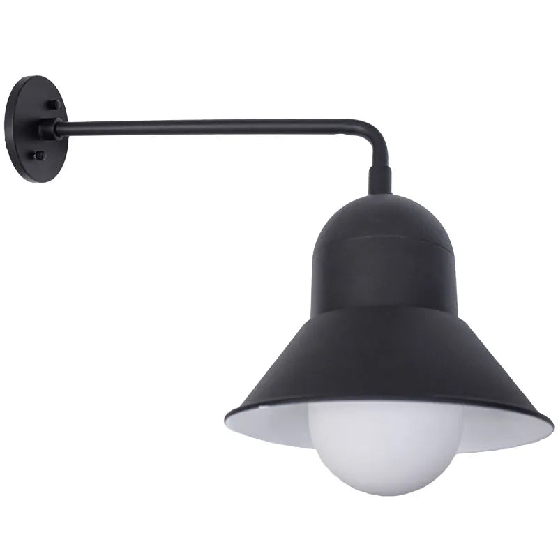 Westgate WSX 20W/30W/40W LED Seaside Outdoor Wall Lantern, 15" Long Horizontal Arm, CCT Selectable, Up to 4000lm, 120-277V