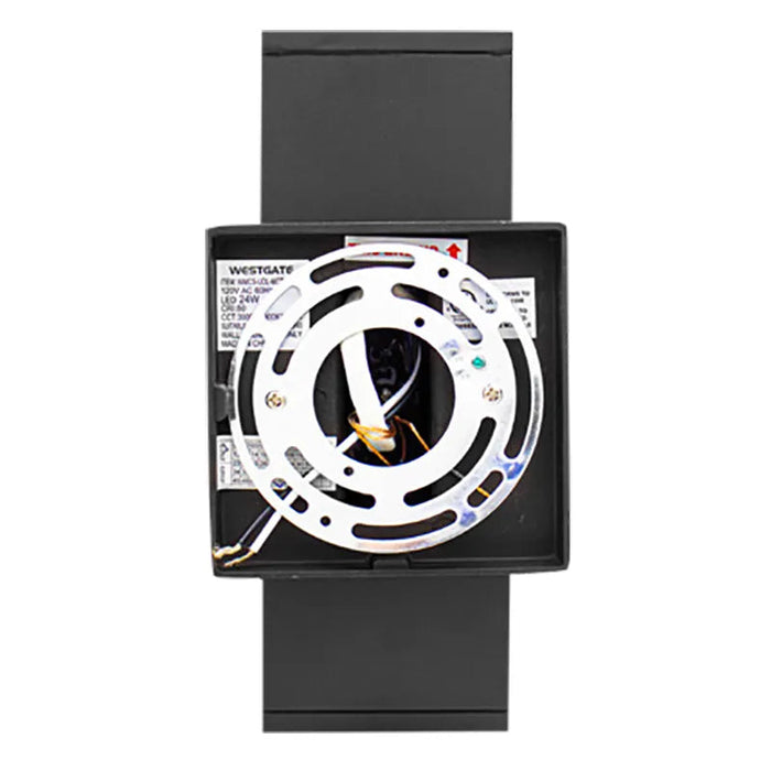 Westgate WMCS-UDL 4" 24W LED Square Cylinder Light, Up/Down Light, RGBW