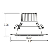 Elite REL437 4" 11W/13W Economy LED Retrofit Module, 5CCT Selectable, 700/1100 Lumens, 120V/120-277V