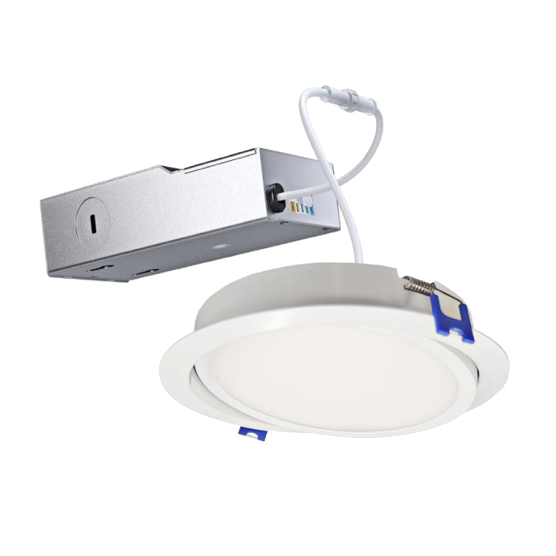 Elite RPL664-ML-CCT 6" Round Adjustable LED Downlight, 5CCT & Lumen Selectable