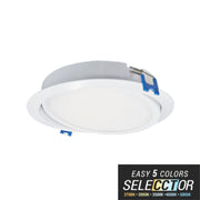 Elite RPL664-ML-CCT 6" Round Adjustable LED Downlight, 5CCT & Lumen Selectable