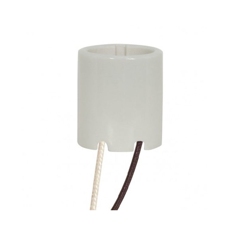 Satco 80-1734 Keyless Porcelain Socket w/Paper Liner 2 Bushings