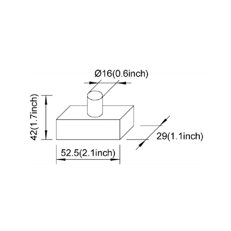 Westgate PC-BU Dusk-to-Dawn Button Photocell, 120-277V