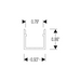 Nora NATL-C26 4-ft Deep Channel for Tape Light