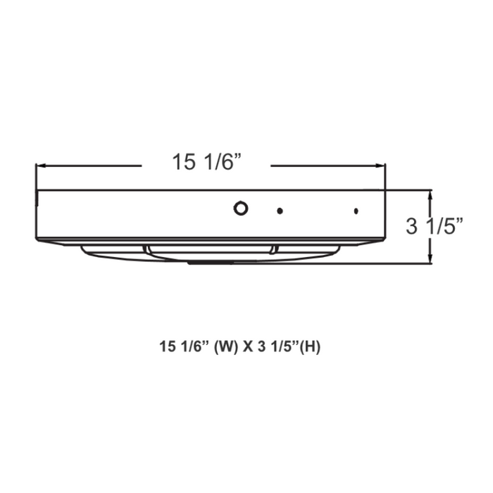 Westgate CXER-40-80W-MCTP-SR-EM Round New Concept Garage and Ceiling Light with Emergency Backup, Selectable CCT & Wattage