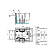 Energetic EPB-2G34 34 cu Two-Gang Adjustable-Depth Electrical Deep Switch and Outlet Box