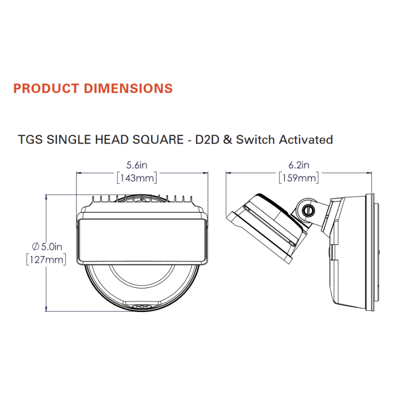 Halo TGS 27W LED Security Floodlight