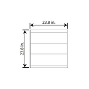 Energetic E5T2 2x2 LED Recessed Troffer, 20W/25W/30W & 3CCT Selectable, 120-277V