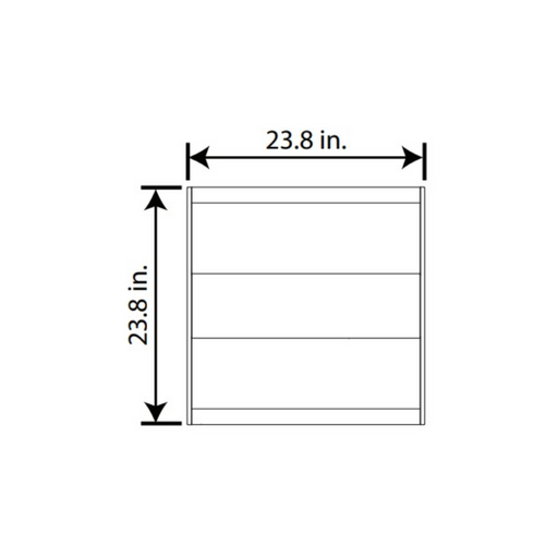 Energetic E5T2 2x2 LED Recessed Troffer, 20W/25W/30W & 3CCT Selectable, 120-277V