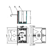 Energetic EPB-1G21 21 cu Single-Gang Adjustable-Depth Electrical Deep Switch and Outlet Box
