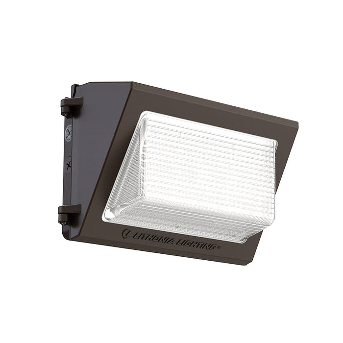 Lithonia Contractor Select TWR1 16W/36W/59W LED Wall Pack, Selectable CCT & Lumens, Up to 8500 Lumens, 120-347V, Bronze