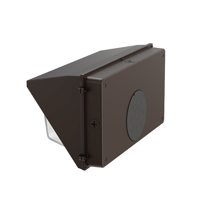Lithonia Contractor Select TWR2 55W/82W/112W LED Wall Pack, Selectable CCT & Lumens, Up to 16,100 Lumens, 120-347V, Bronze