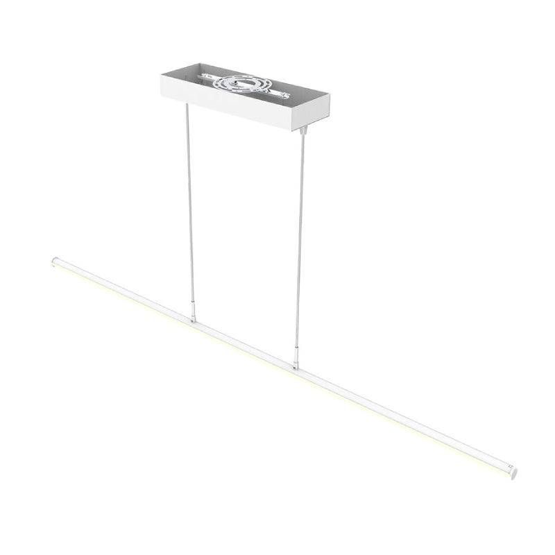 Lámpara colgante decorativa LED Westgate SDTL de 1,2 m, 20 W, 25 W y 30 W, con tubo lineal y CCT ajustable