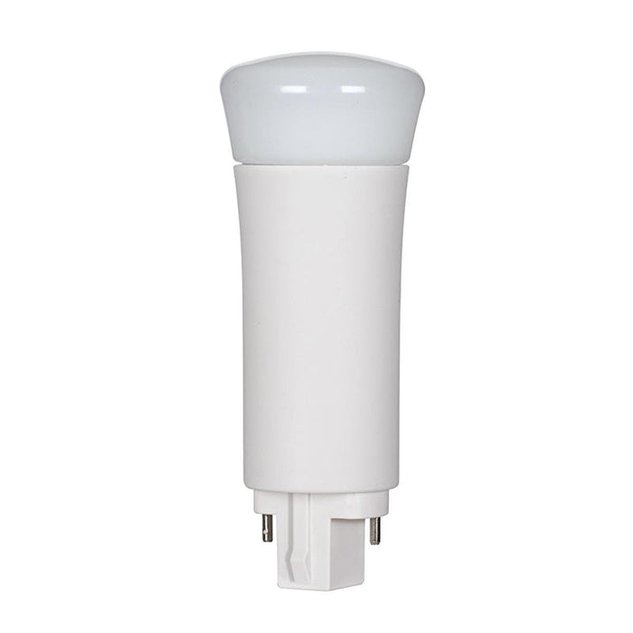 Satco S8536 9W PL 2-Pin Vertical LED Bulb, 3000K, G24d Base