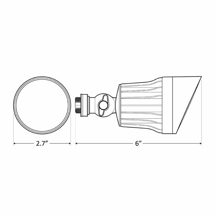 Foco reflector LED Westgate FLS de 10 W, resistente a la intemperie, 3000 K