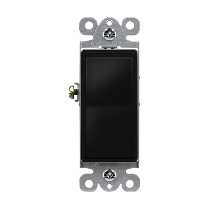 Interruptor decorativo unipolar de grado residencial Enerlites 91150