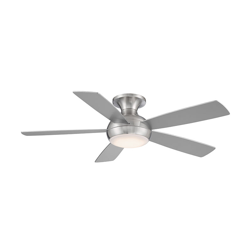 WAC F-035L Odyssey Flush 52" Ceiling Fan with LED Light Kit