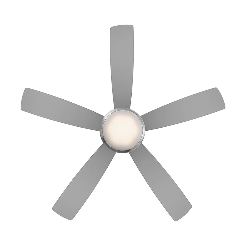 WAC F-035L Odyssey Flush 52" Ceiling Fan with LED Light Kit
