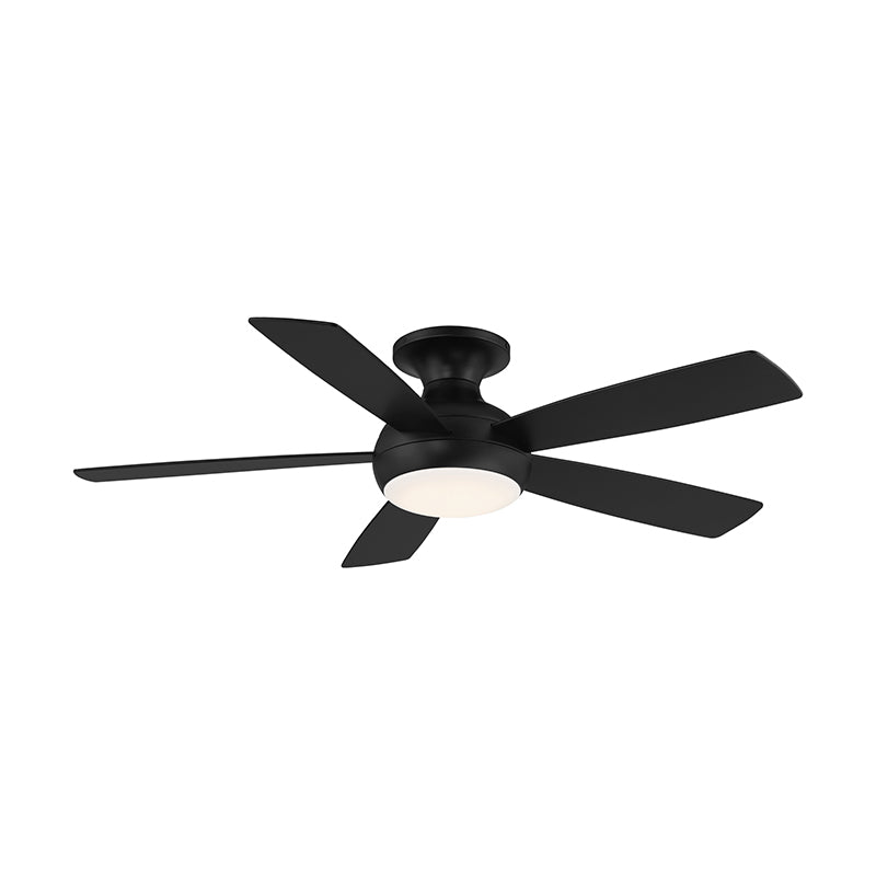 WAC F-035L Odyssey Flush 52" Ceiling Fan with LED Light Kit