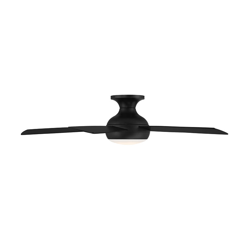 WAC F-035L Odyssey Flush 52" Ceiling Fan with LED Light Kit