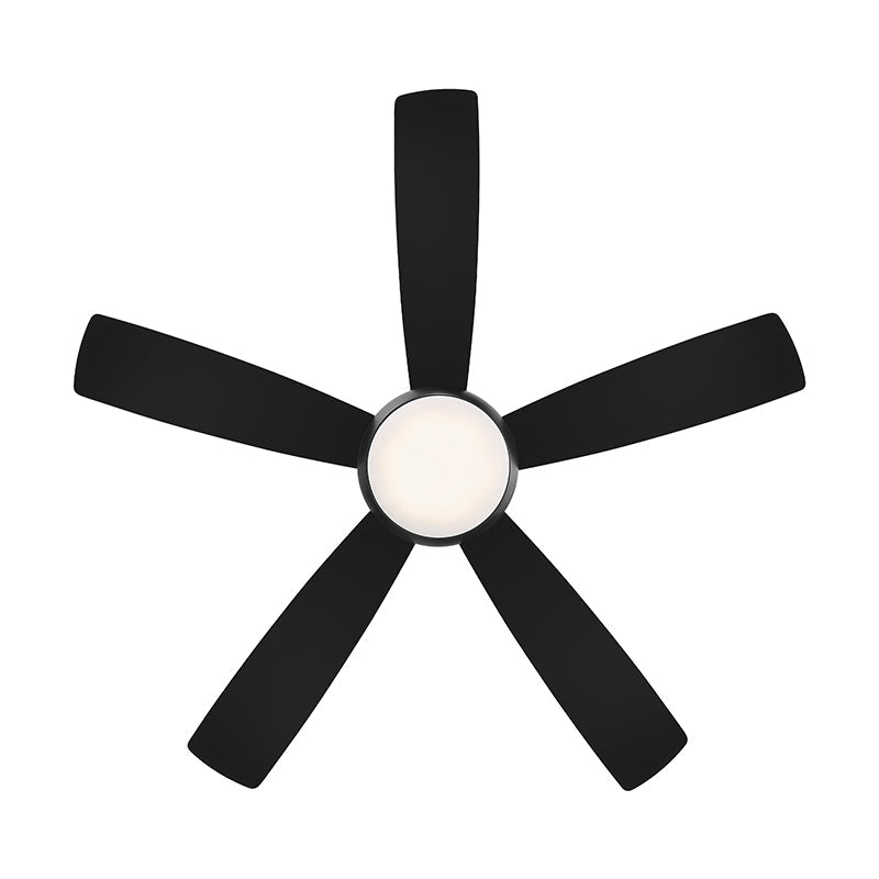 WAC F-035L Odyssey Flush 52" Ceiling Fan with LED Light Kit