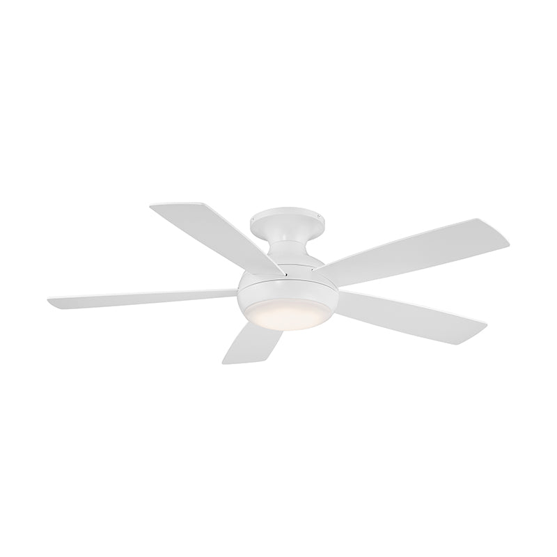 WAC F-035L Odyssey Flush 52" Ceiling Fan with LED Light Kit