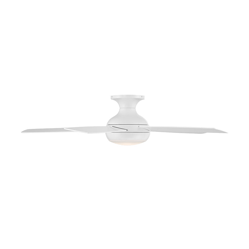 WAC F-035L Odyssey Flush 52" Ceiling Fan with LED Light Kit