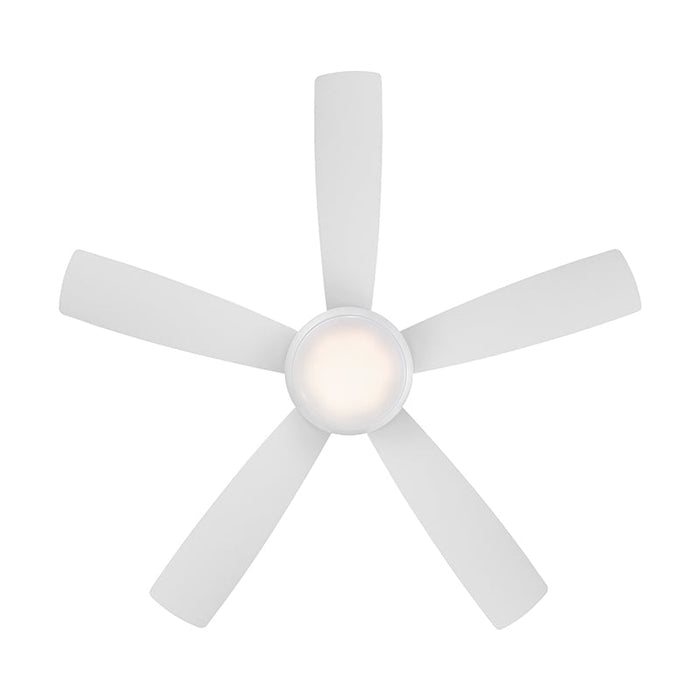 Ventilador de techo WAC F-035L Odyssey Flush de 52" con kit de iluminación LED