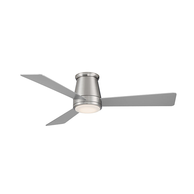 WAC F-037L Hug 52" Flush Mount Ceiling Fan with LED Light Kit
