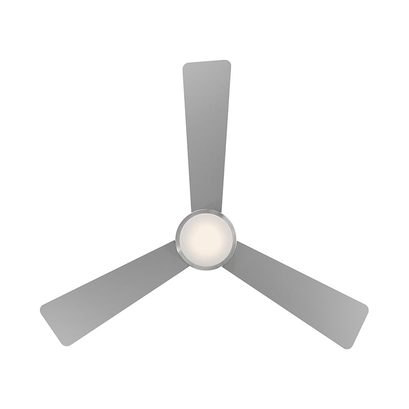 WAC F-037L Hug 52" Flush Mount Ceiling Fan with LED Light Kit