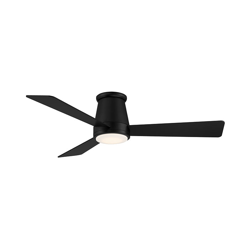 WAC F-037L Hug 52" Flush Mount Ceiling Fan with LED Light Kit