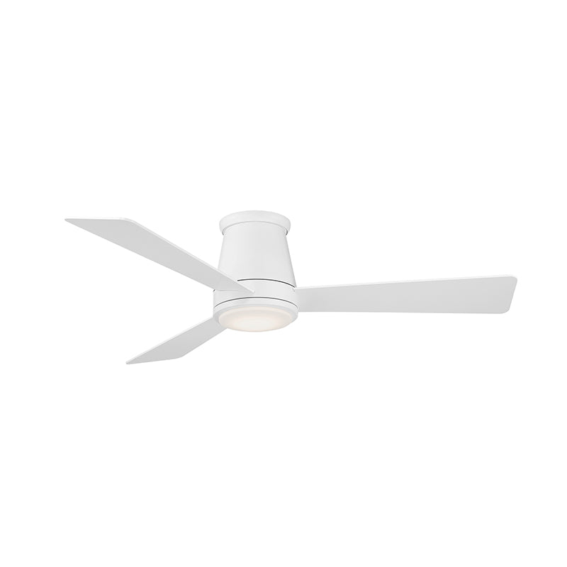 WAC F-037L Hug 52" Flush Mount Ceiling Fan with LED Light Kit