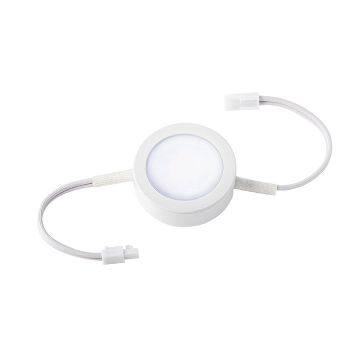 WAC HR-AC72 4W LED Puck Light w/ Double Wire, 3-CCT Switchable