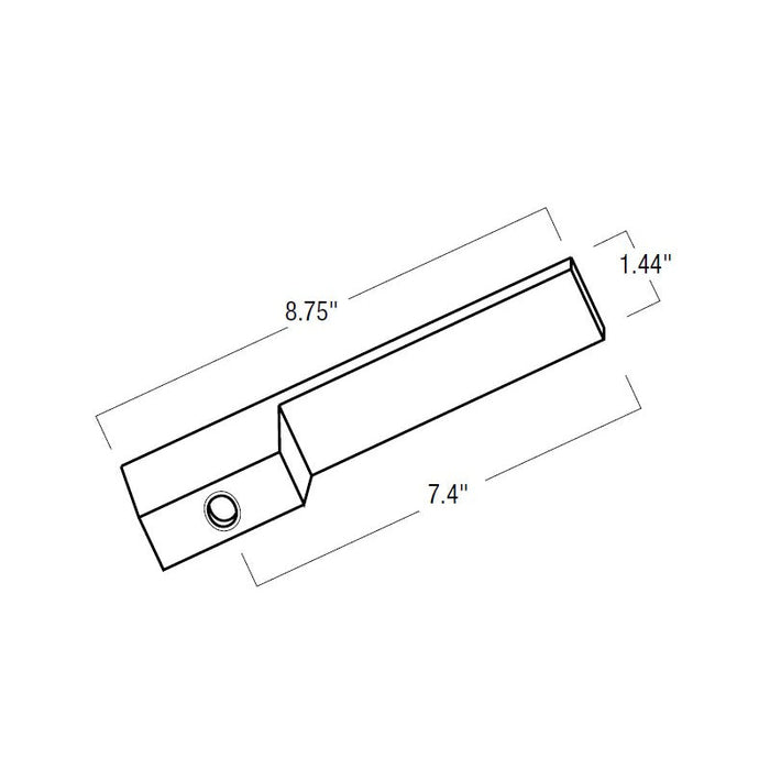 Cubierta de paso de cables Nora NT-326
