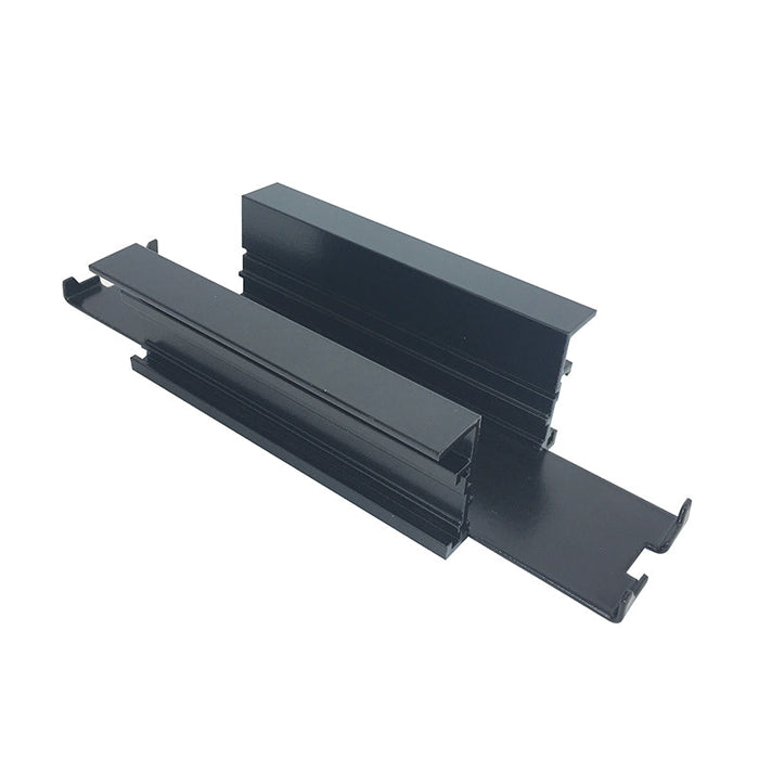 Conector recto Nora NTRT-10 para carcasa de riel empotrado