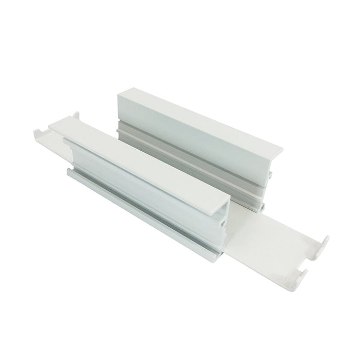 Conector recto Nora NTRT-10 para carcasa de riel empotrado