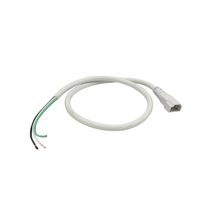 Conector Nora NUA-904W de 72" con cableado fijo de 3 hilos