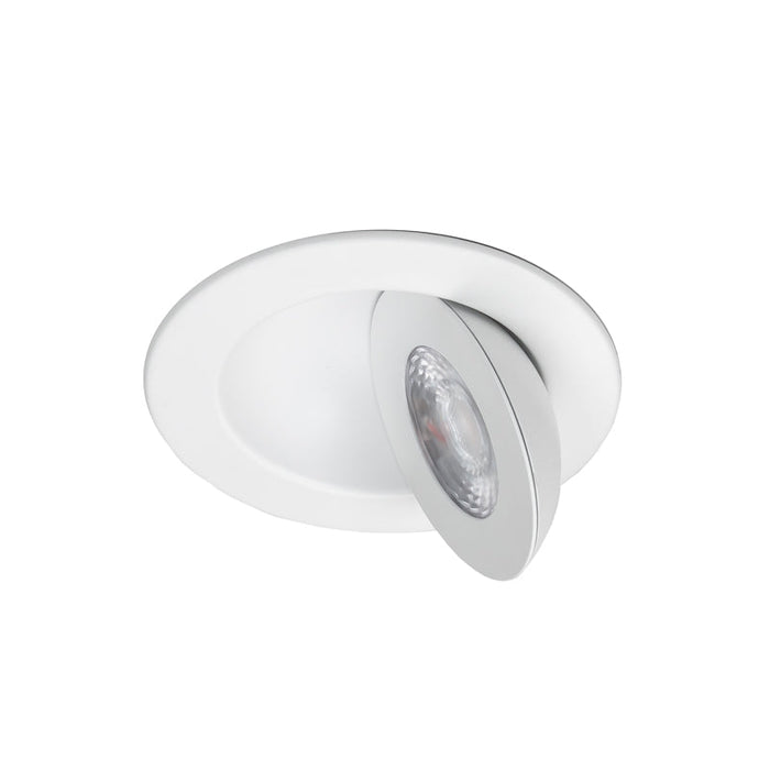 WAC R6ERAR-W9CS Lotos 6" Fire Rated Adjustable Downlight, CCT Selectable